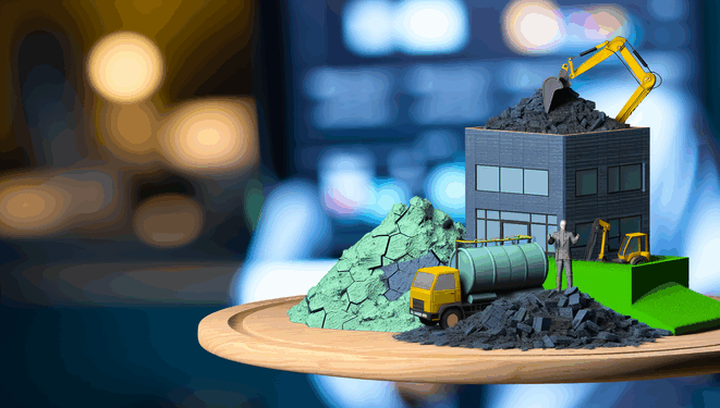 alt_text: Inovácie v stavebníctve: ekologické materiály a moderné technológie v akcii.